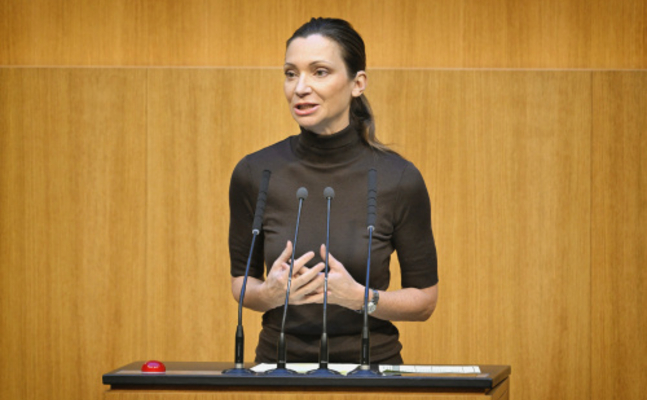 FPÖ-Verfassungssprecherin Susanne Fürst im Nationalrat.
