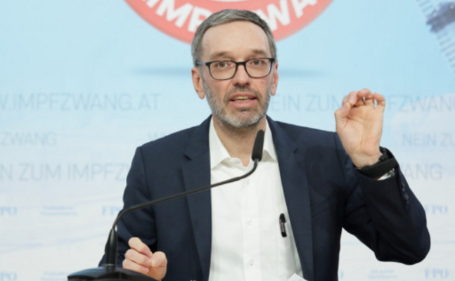 FPÖ-Bundesparteiobmann Herbert Kickl.