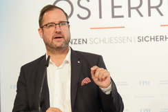 FPÖ-Generalsekretär Christian Hafenecker.