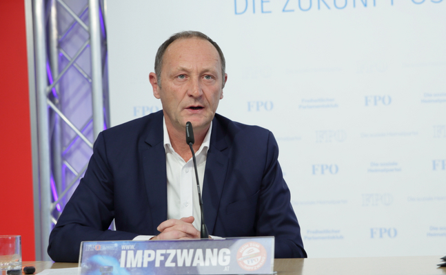 FPÖ-Wirtschaftssprecher Axel Kassegger.