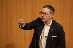 FPÖ-Bundesparteiobmann Herbert Kickl im Parlament.