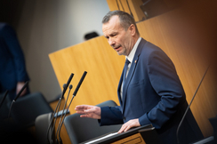 FPÖ-Parlamentarier Alois Kainz im Nationalrat.