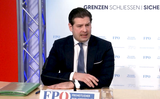 FPÖ-Bautensprecher Philipp Schrangl.