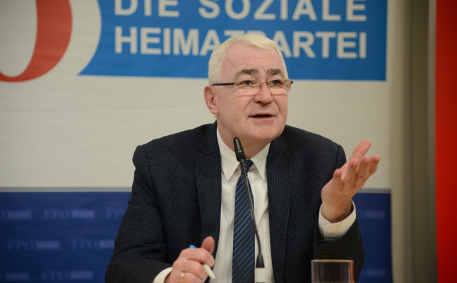 FPÖ-Wissenschaftssprecher Martin Graf, Präsident des Dinghofer-Instituts. . 