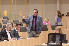 FPÖ-Bundesrat Christoph Steiner im Bundesrat.