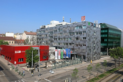 Der WKO-Campus-Wien am Währinger Gürtel in Wien-Währing.