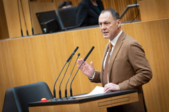 FPÖ-Konsumentenschutzsprecher Peter Wurm im Nationalrat.