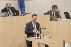 FPÖ-Gesundheitssprecher Gerhard Kaniak im Nationalrat.