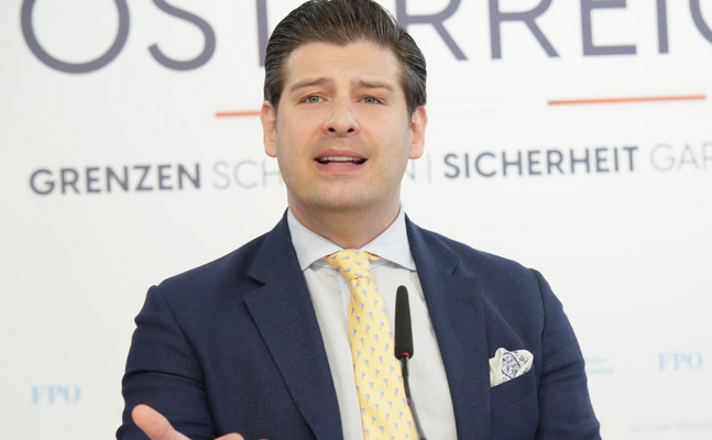 FPÖ-Bautensprecher Philipp Schrangl.