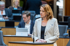 FPÖ-Sozialsprecherin Dagmar Belakowitsch im Parlament.